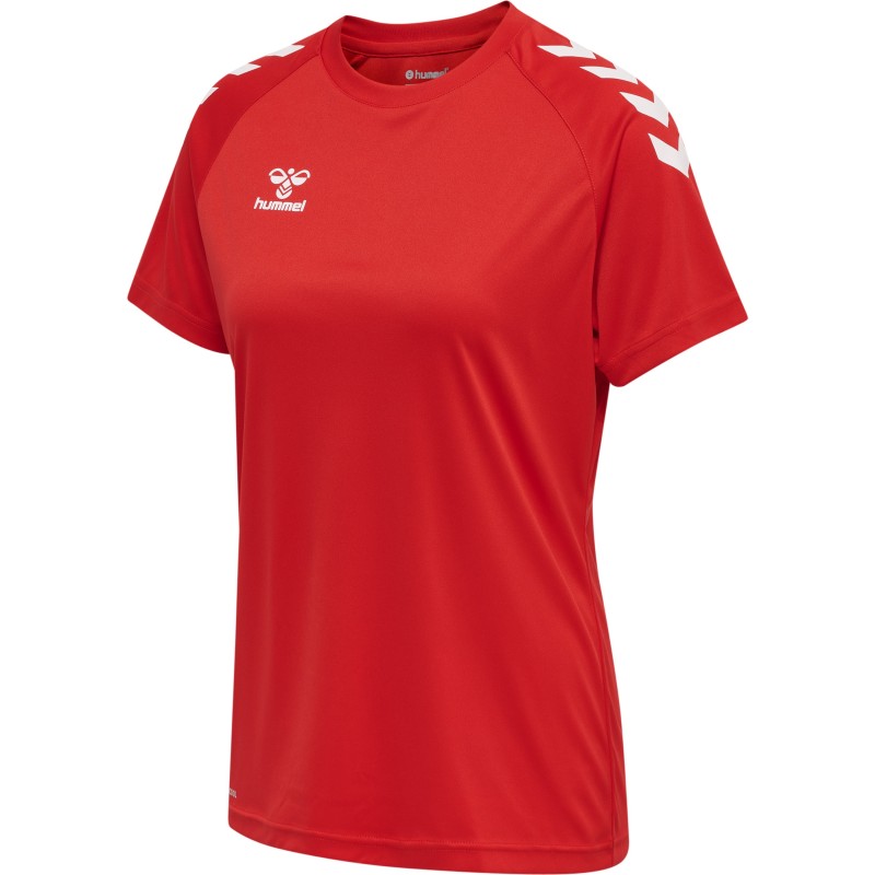 hmlCORE XK CORE POLY TEE  S/S WOMAN / Interlock-Stoff