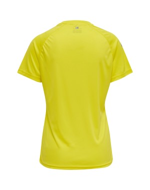 hmlCORE XK CORE POLY TEE  S/S WOMAN / Interlock-Stoff