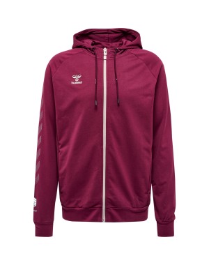 hmlMOVE GRID COTTON ZIP HOODIE