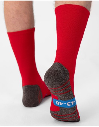 Trainingssocken / 39 % Baumwolle, 39 % Elasthan, 20 % Polypropylen, 2 % Polyamid