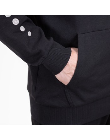 Kapuzensweat Power / Cotton-Polyester-Interlock