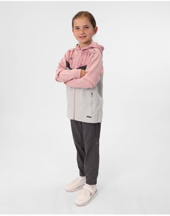 Kapuzenjacke Iconic / Bonded-Polyester-Fleece