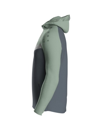 Kapuzenjacke Iconic / Bonded-Polyester-Fleece