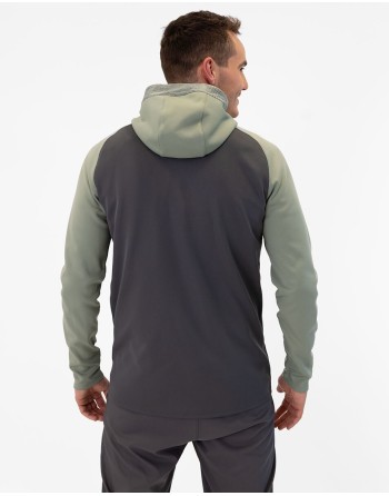 Kapuzenjacke Iconic / Bonded-Polyester-Fleece