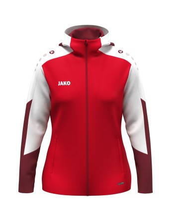 Kapuzenjacke Dynamic Damen / Polyester-Interlock-Fleece