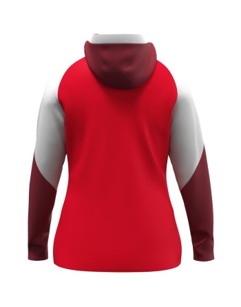 Kapuzenjacke Dynamic Damen / Polyester-Interlock-Fleece