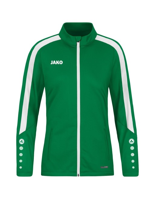 Polyesterjacke Power / Matt-Polyester-Tricot