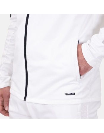 Polyesterjacke Power / Matt-Polyester-Tricot