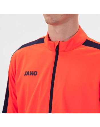 Polyesterjacke Power / Matt-Polyester-Tricot