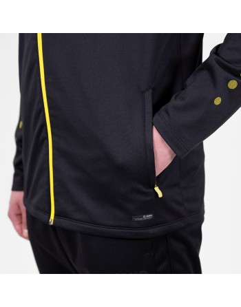 Polyesterjacke Power / Matt-Polyester-Tricot