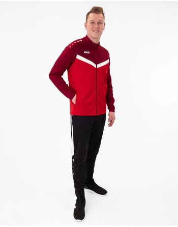 Polyesterjacke Iconic / Matt-Polyester-Tricot