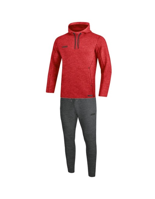 Jogginganzug Premium Basics mit Kapuzensweat / Double-Tech-Knit