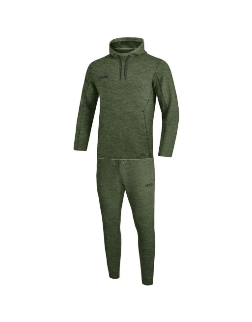 Jogginganzug Premium Basics mit Kapuzensweat / Double-Tech-Knit