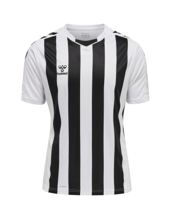 hmlCORE XK STRIPED JERSEY S/S / Interlock-Stoff