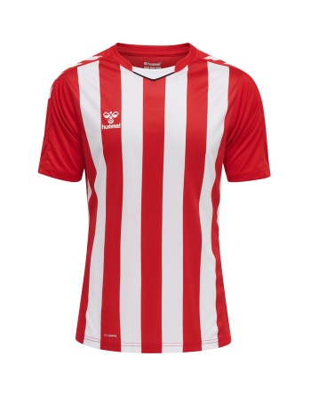 hmlCORE XK STRIPED JERSEY S/S / Interlock-Stoff