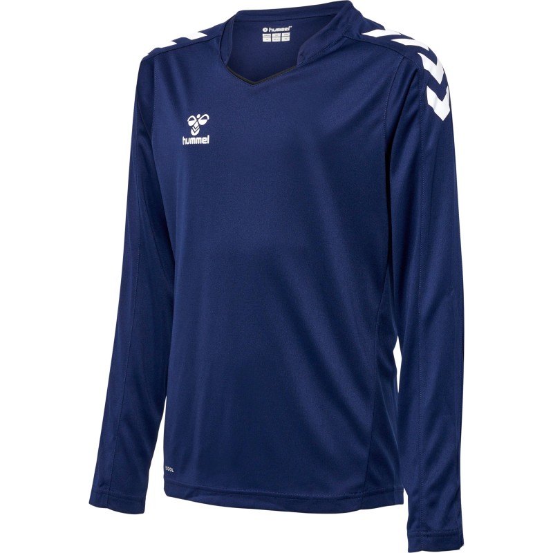 hmlCORE XK POLY JERSEY L/S KIDS / Interlock-Stoff